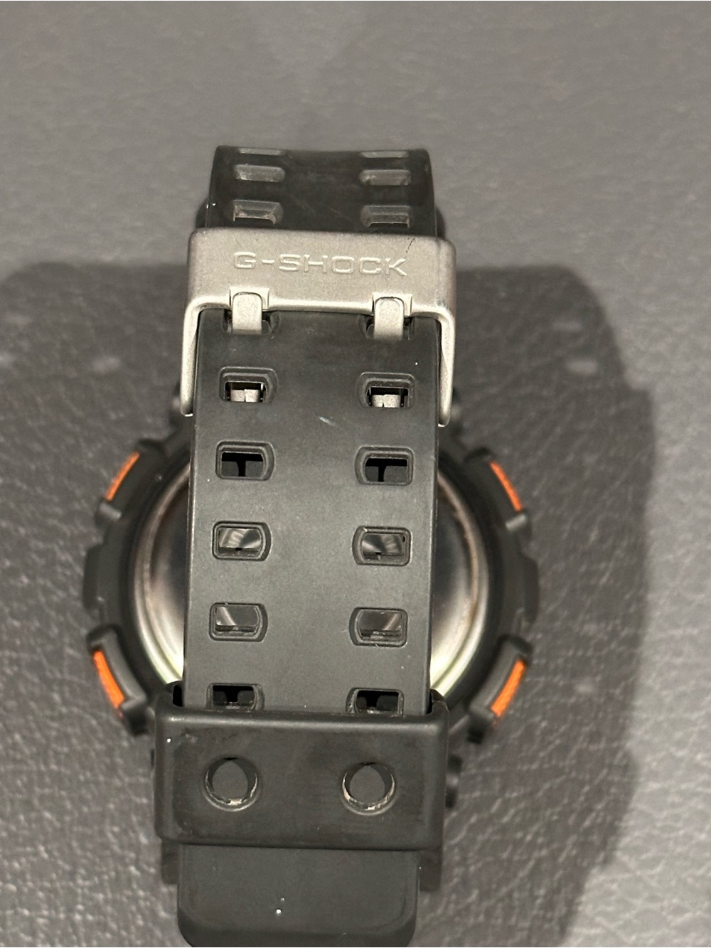 Casio G-Shock GA-110TS Black Orange Analog Digital Shock Resistant Watch - Picture 4 of 7